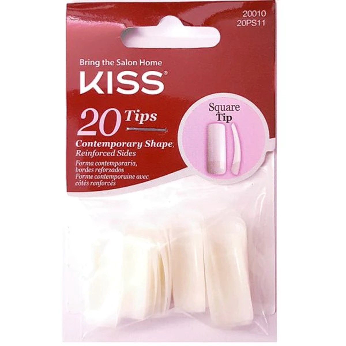 Kiss Square Tip 20 pcs 20PS11