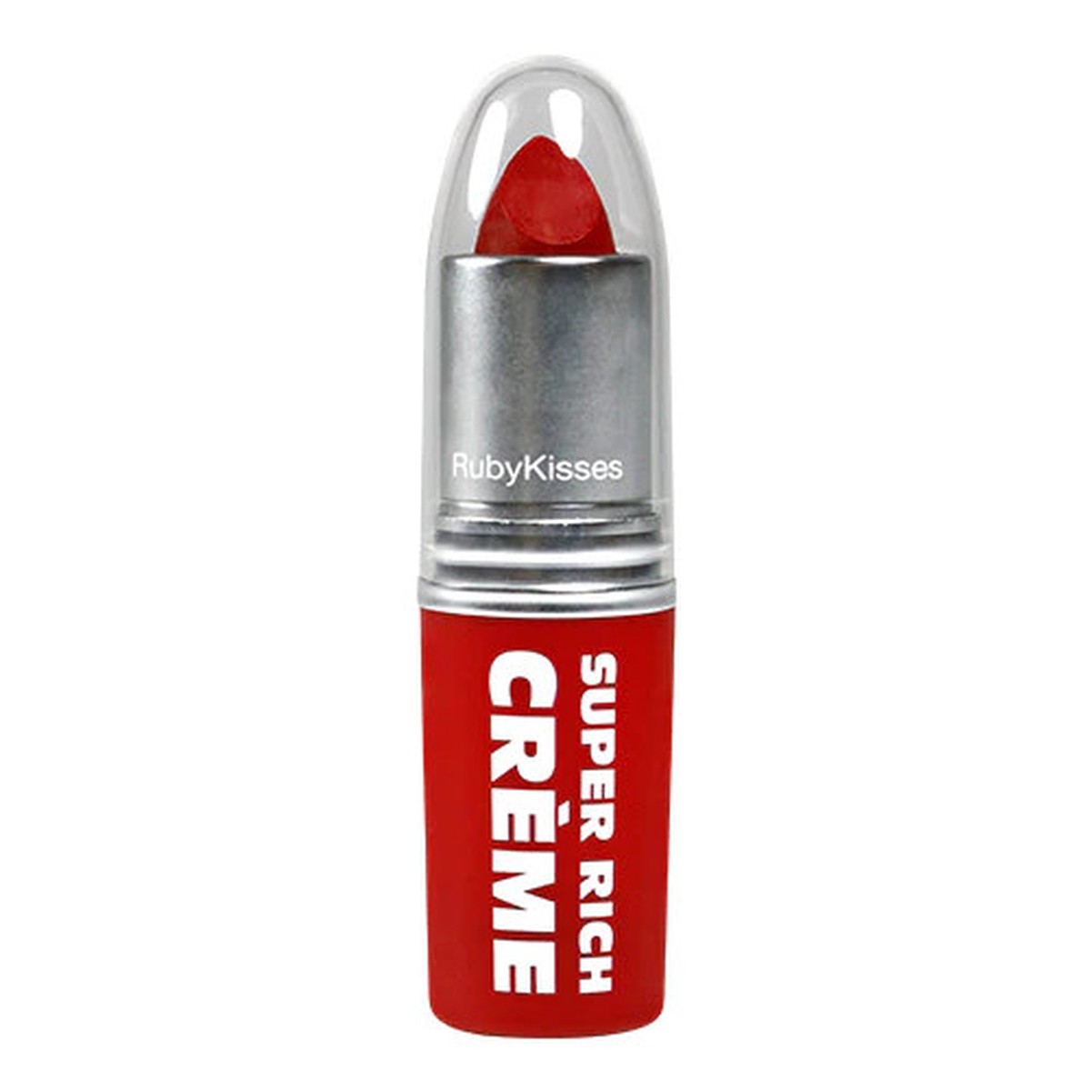 KISS Super Rich Creme Lipstick #RCLS03 "Russian Red"