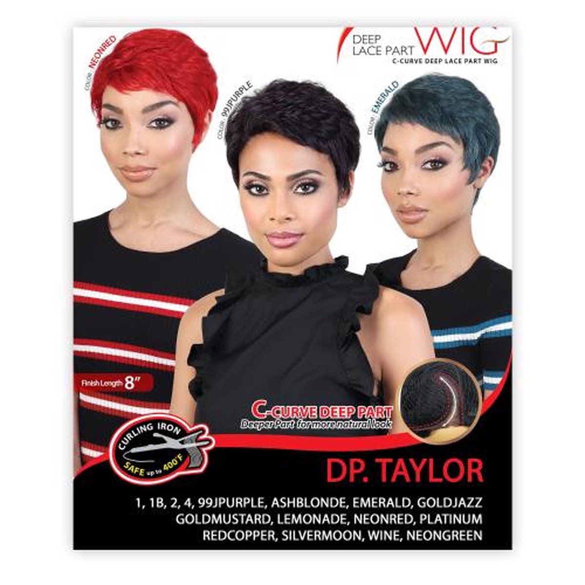 Motown Tress (S) -DP. Taylor - #NeonRed