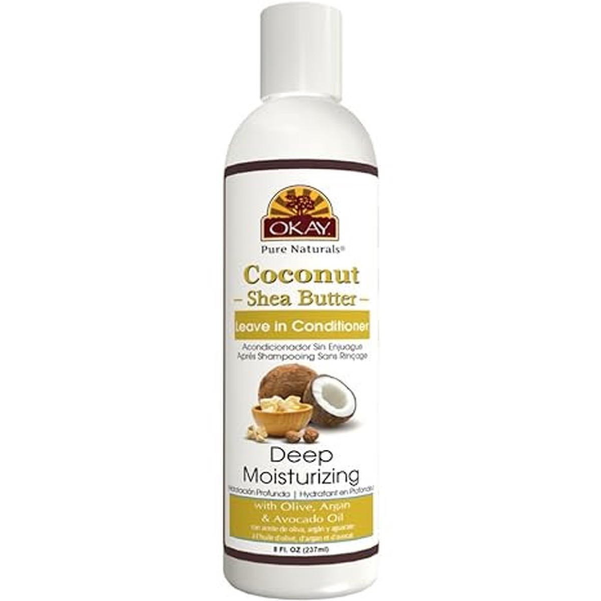 Okay Coconut Leave In Conditioner 8 fl oz