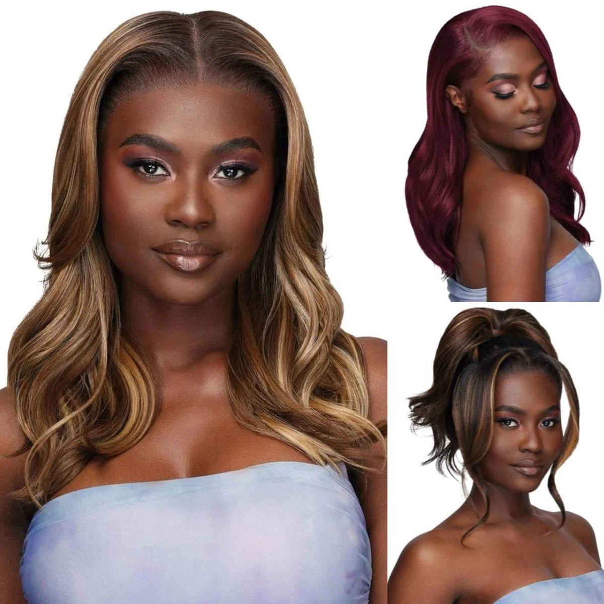 Outre Airtied "Loose Body Wave 18" #DR2/CreamyToffee