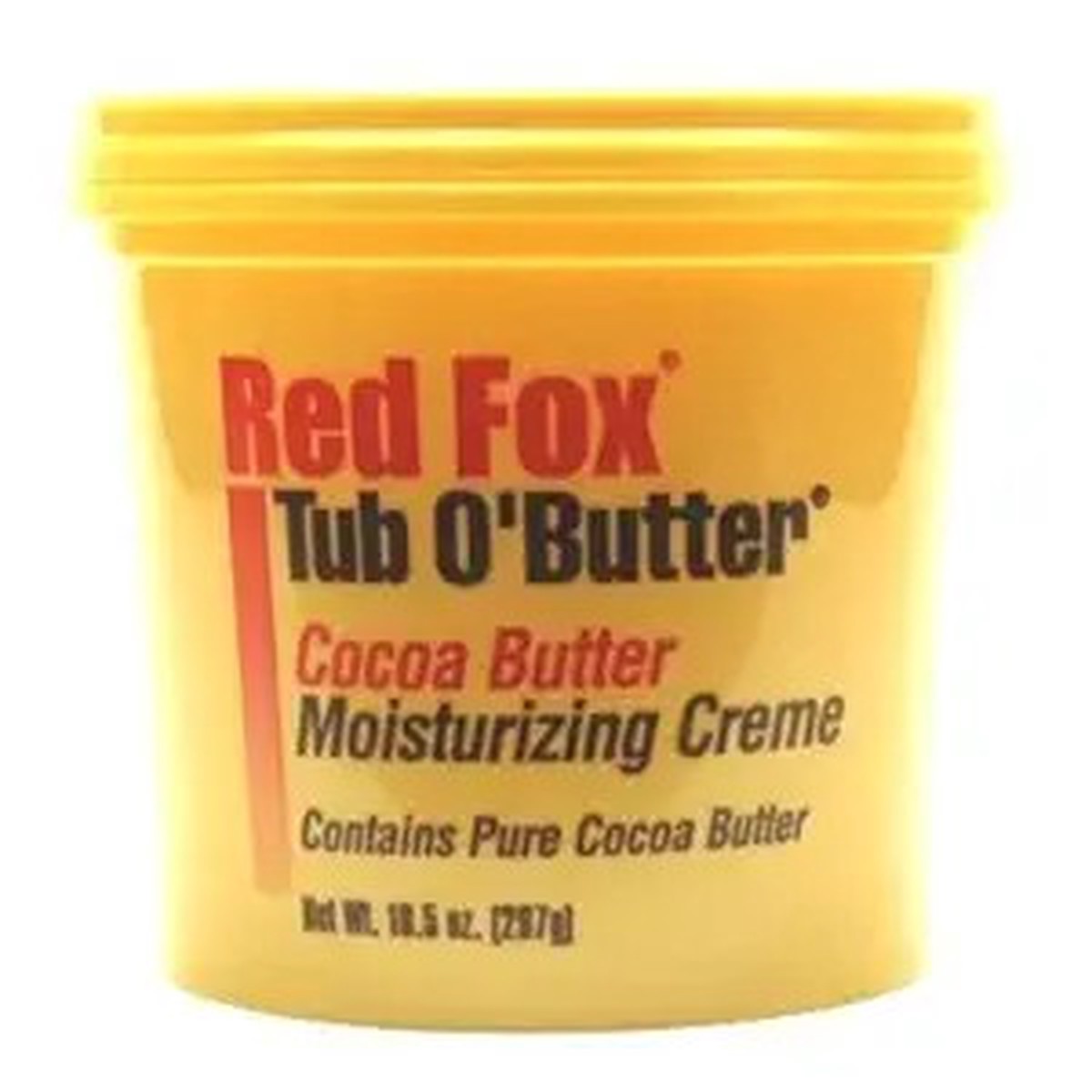 Red Fox Tub O Butter Cocoa Butter 12oz