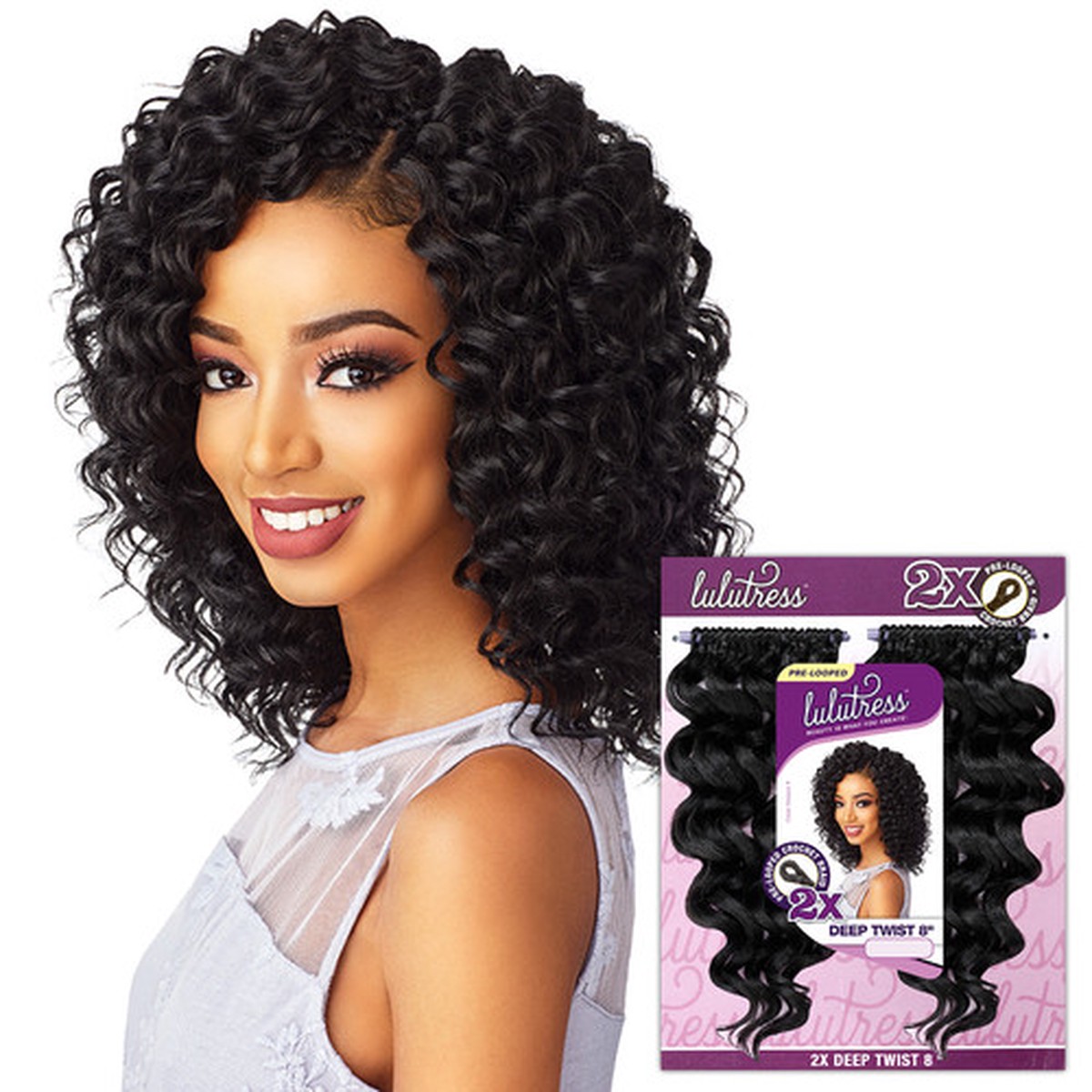 Sensationnel Lulutress Deep Wave 8" #T1B/30