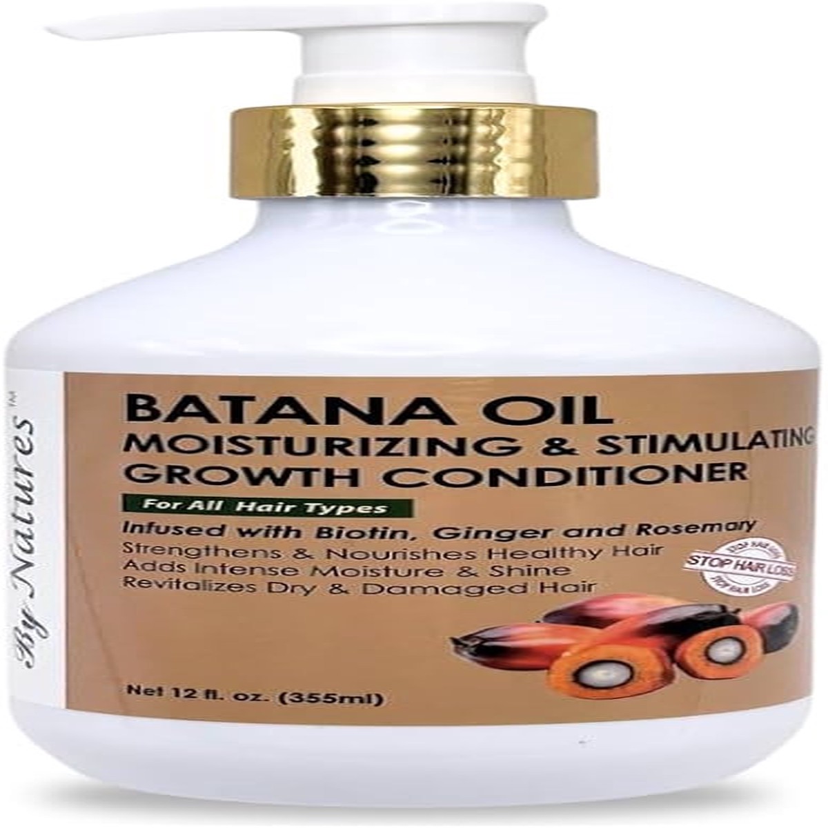 By Nature Batana Oil Stimulating Conditoner 12 fl oz