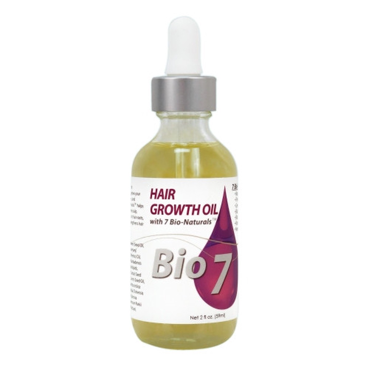 By Nature Bio 7 Hair Growth Oil 2 fl oz