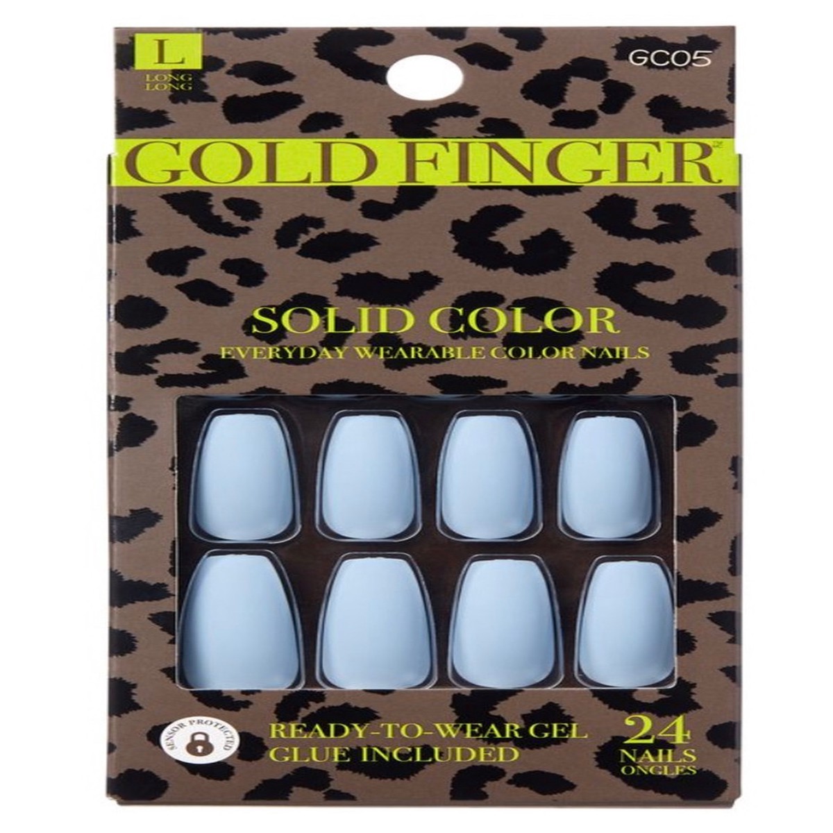 Gold Finger Gel L Nails # GC05