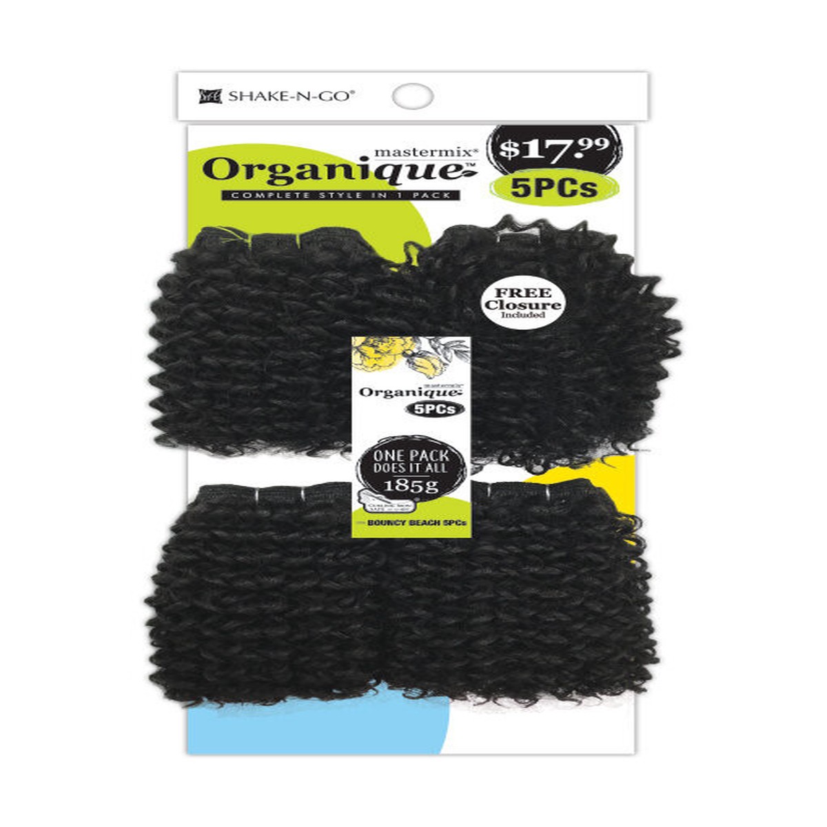 ORGANIQUE Bouncy Deep 5PCs #OT530