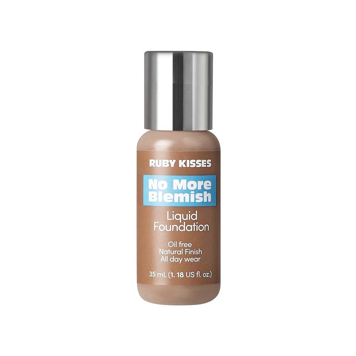 Ruby Kisses No More Blemish Foundation "Chestnut" #BLF14 1.18fl oz