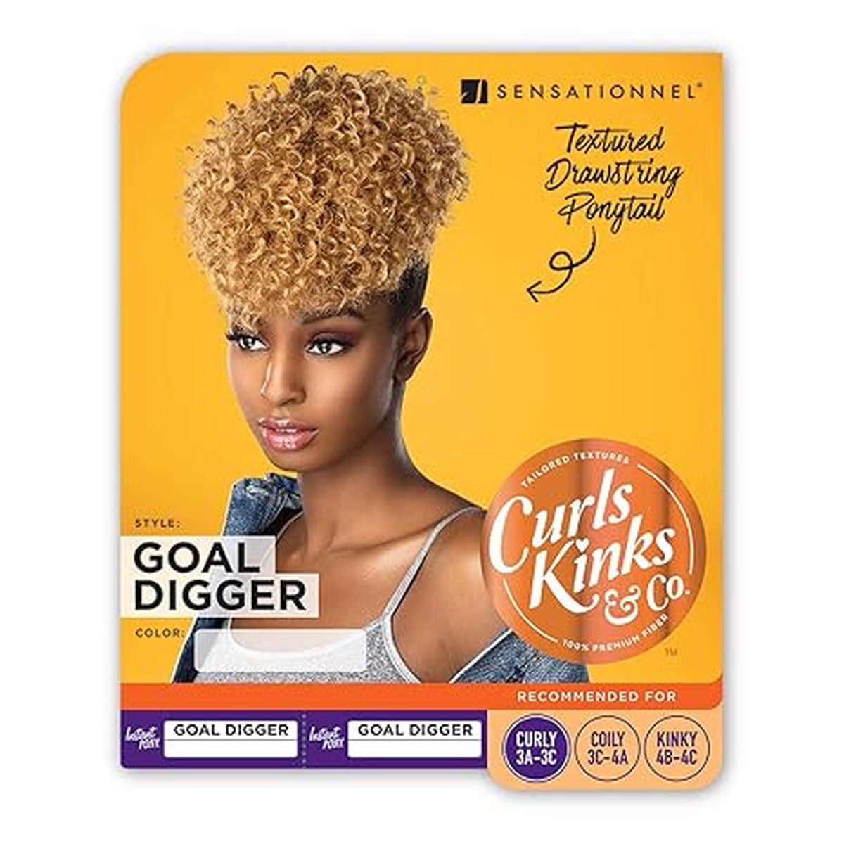 Sensationnel Textured Drawstring Goal Digger #1B