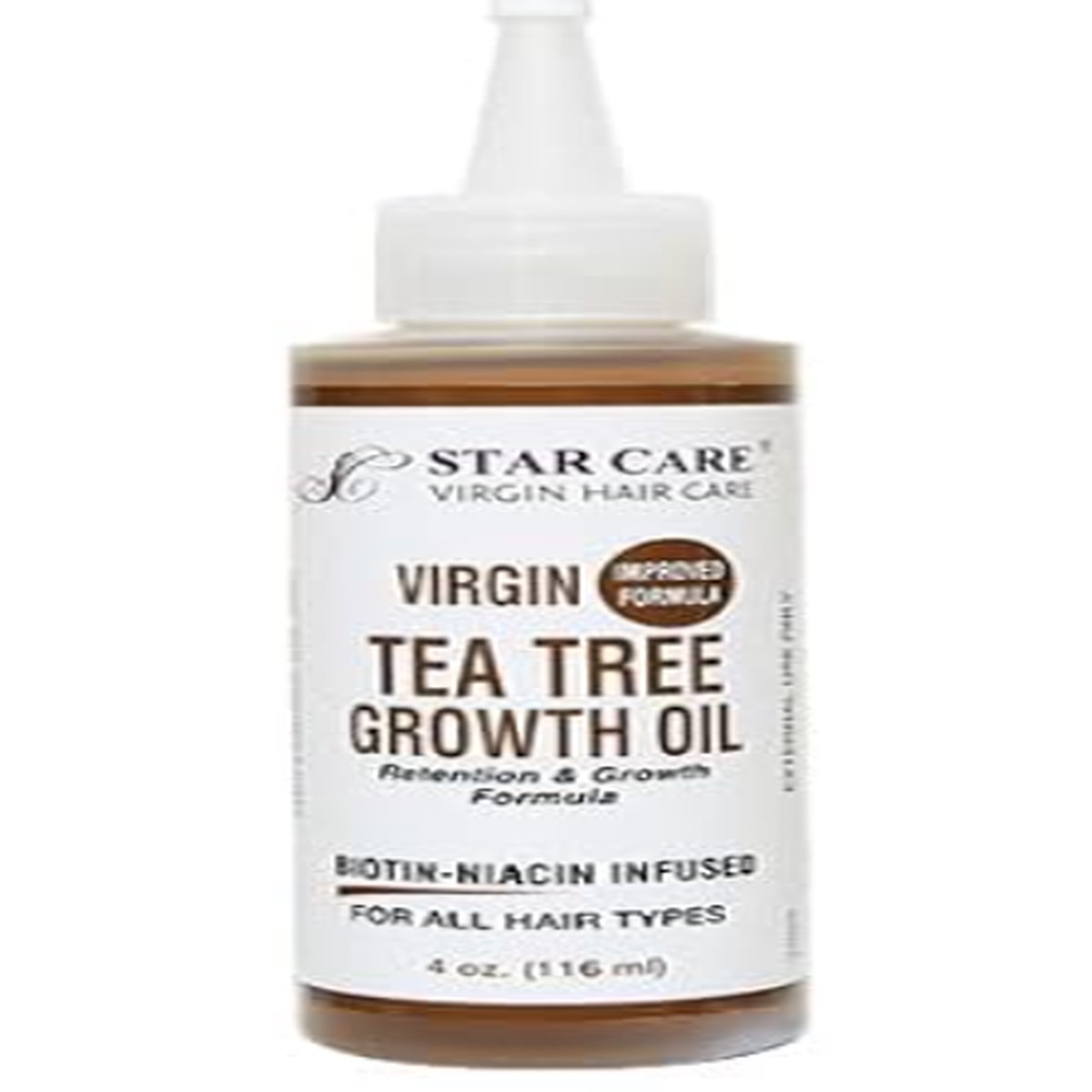 Star Care Virgin Tea Tree Growth Oil 4oz
