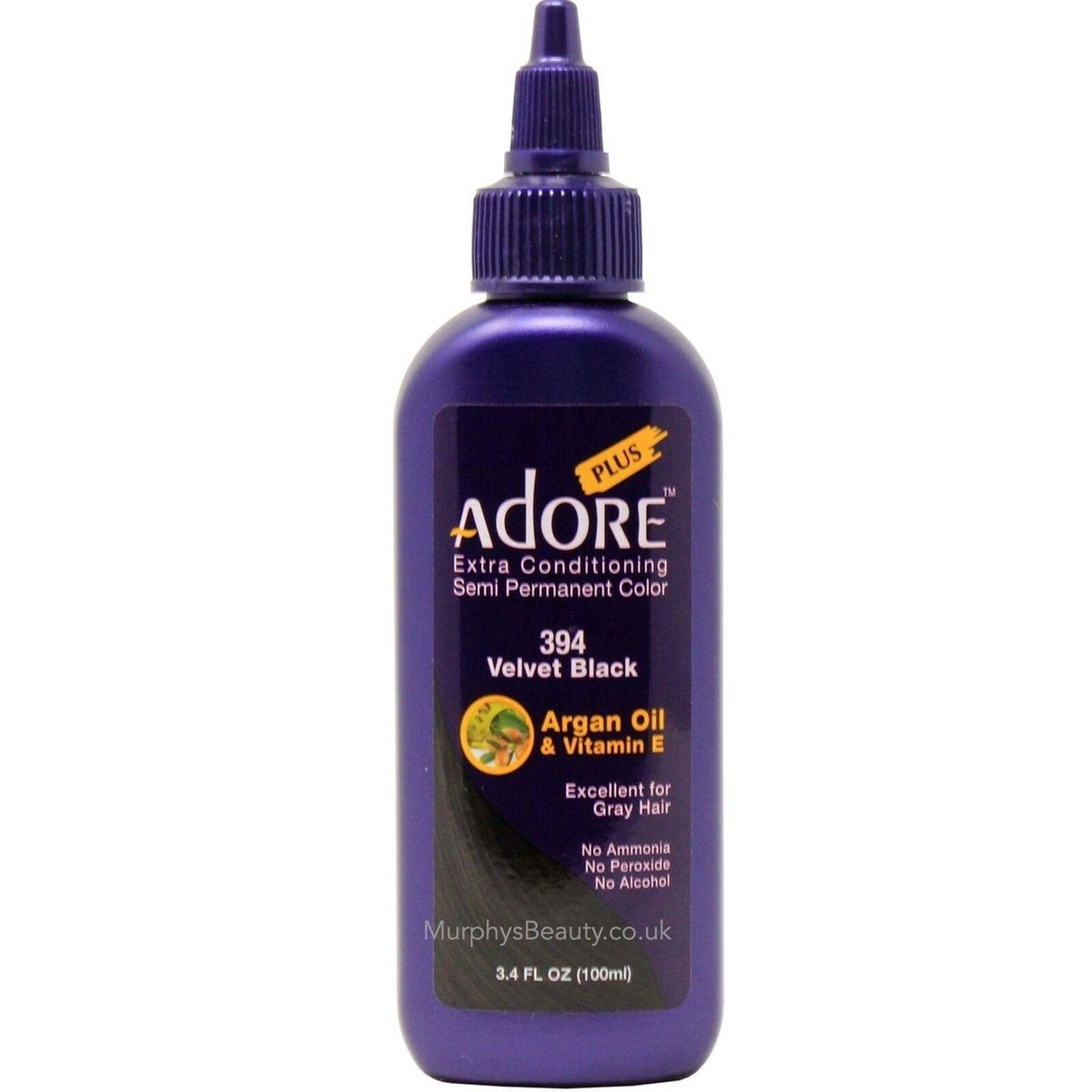 Adore Plus 394 Velvet Black 3.4 oz