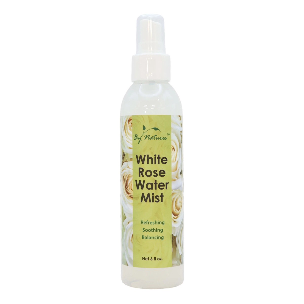 By Natures White Rose Water Mist 6 fl oz