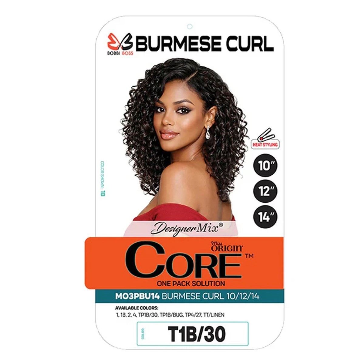 Bobbi Boss Core "Burmese Curl" (10,12,14) #TP4/27
