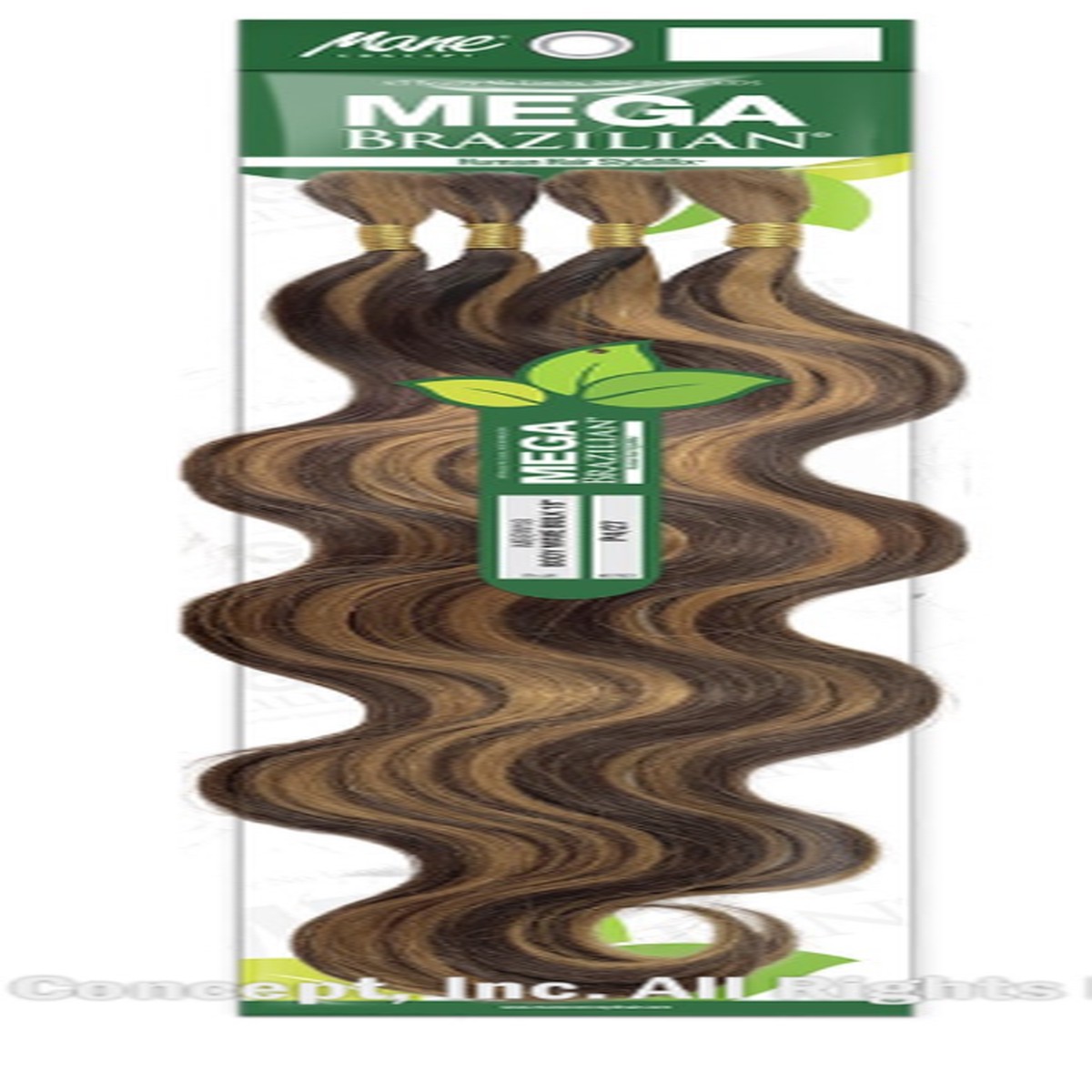 Mane Concept Style Mix Body Wave Bulk 18" #P4/27