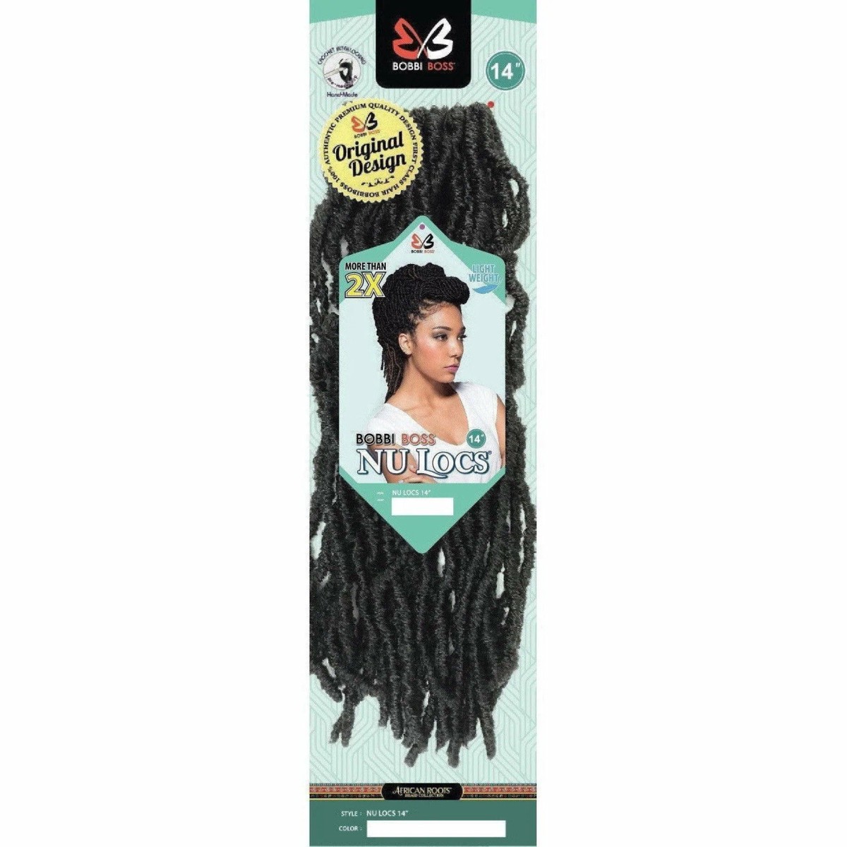 Bobbi Boss Nu Locs 14" #1B