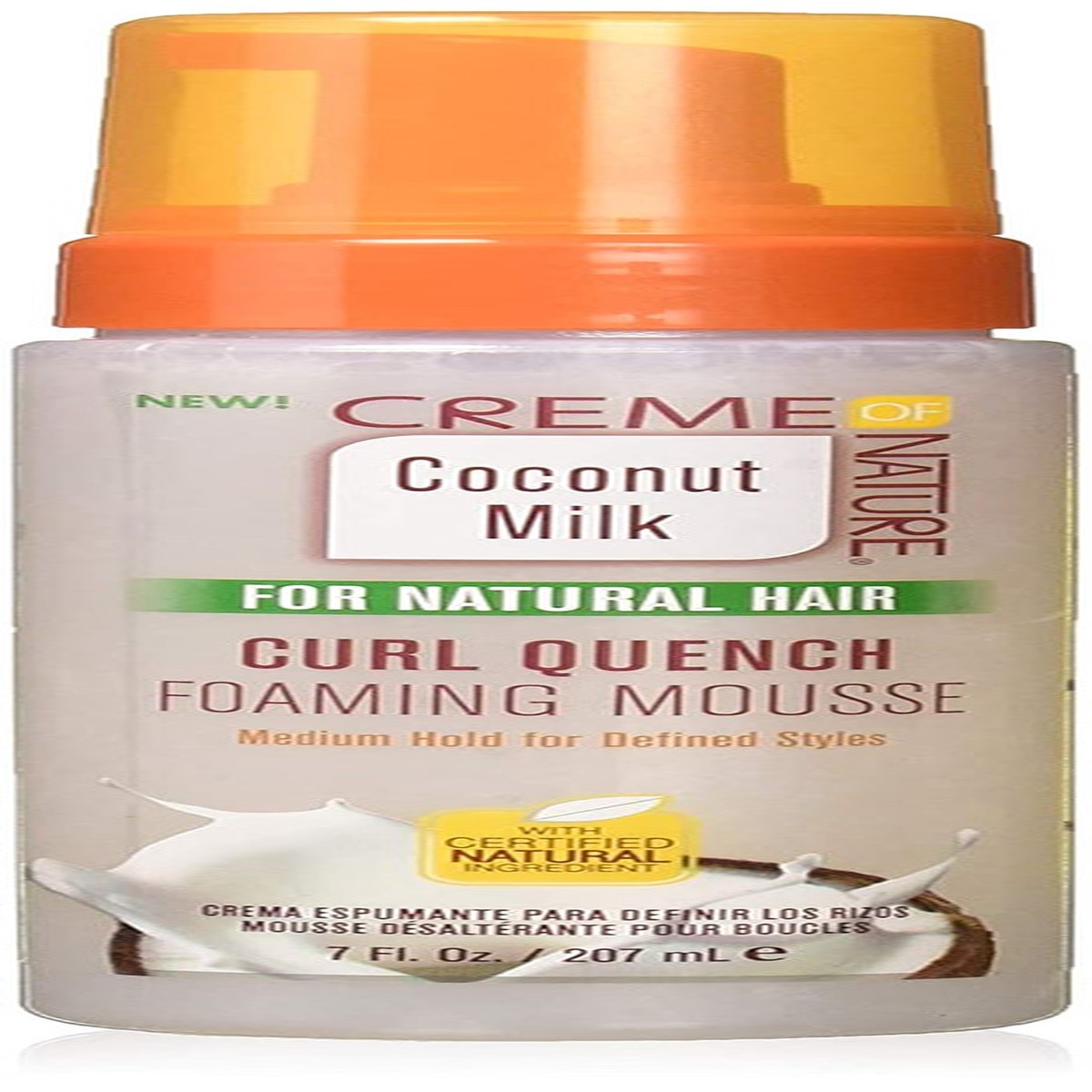 Creme Of Nature Mousse Coconut Milk