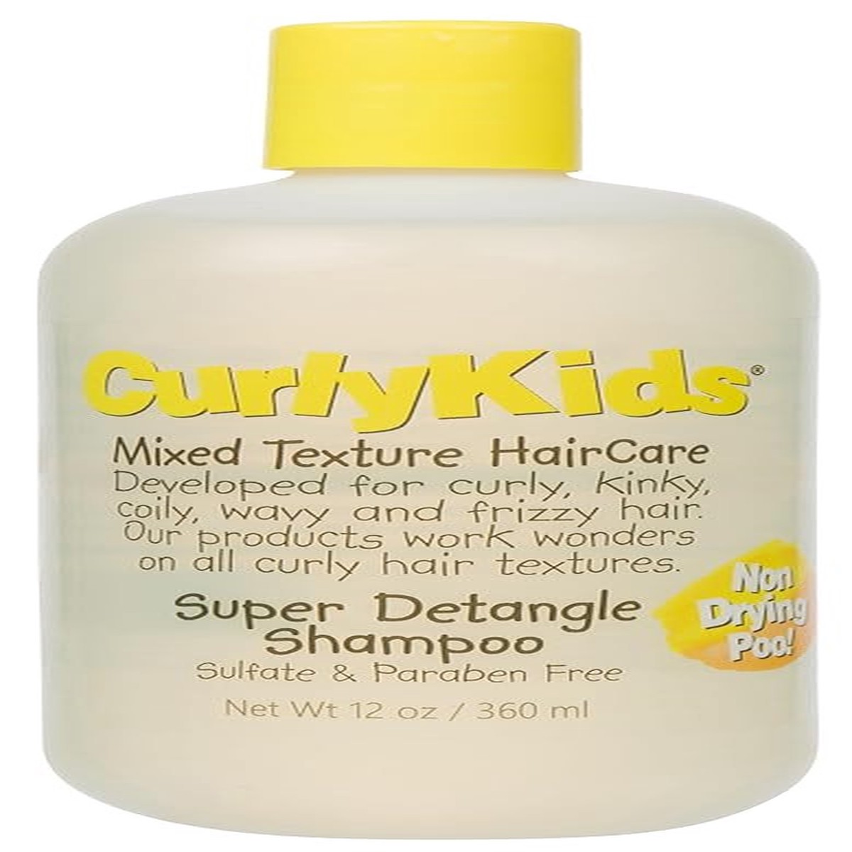 Curly Kids Super Detangle Shampoo 12oz