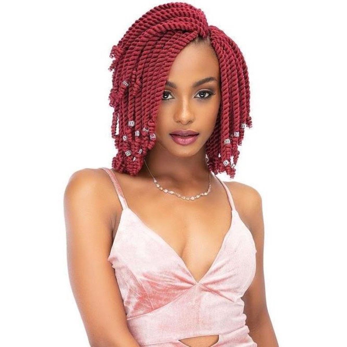 Janet 8" Senegal Curly Finish 1B
