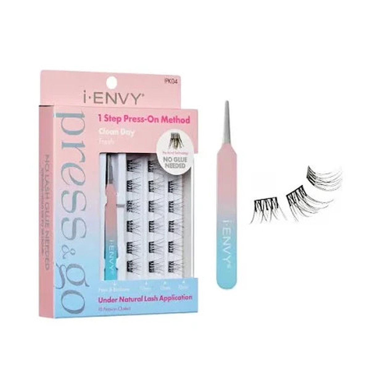I Envy Press & Go Lashes #IPK04