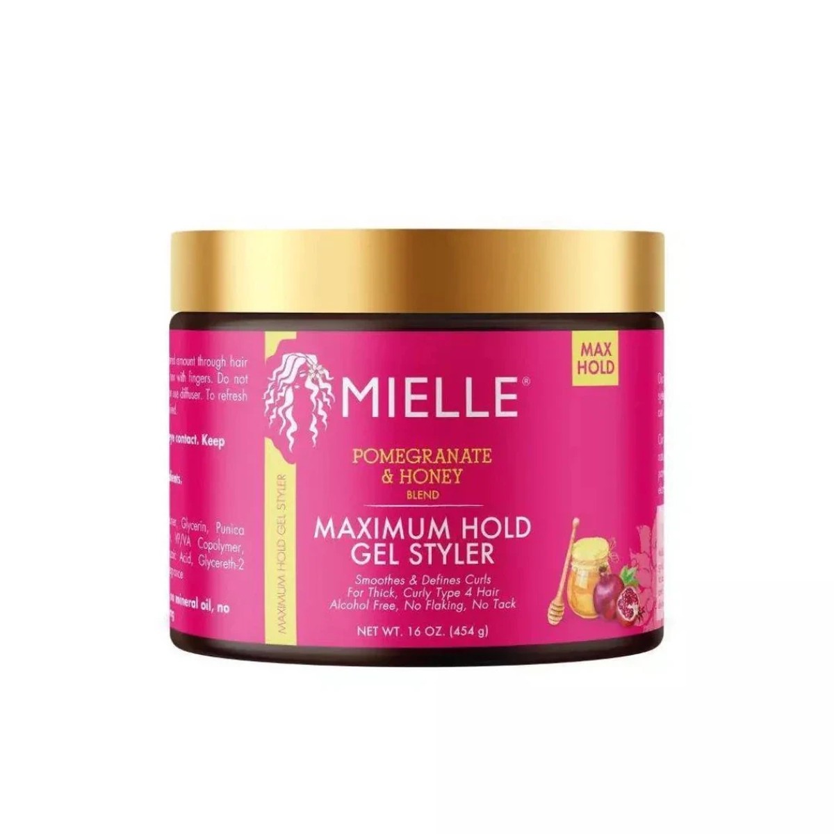 Mielle Maximum Hold Gel Styler 16oz