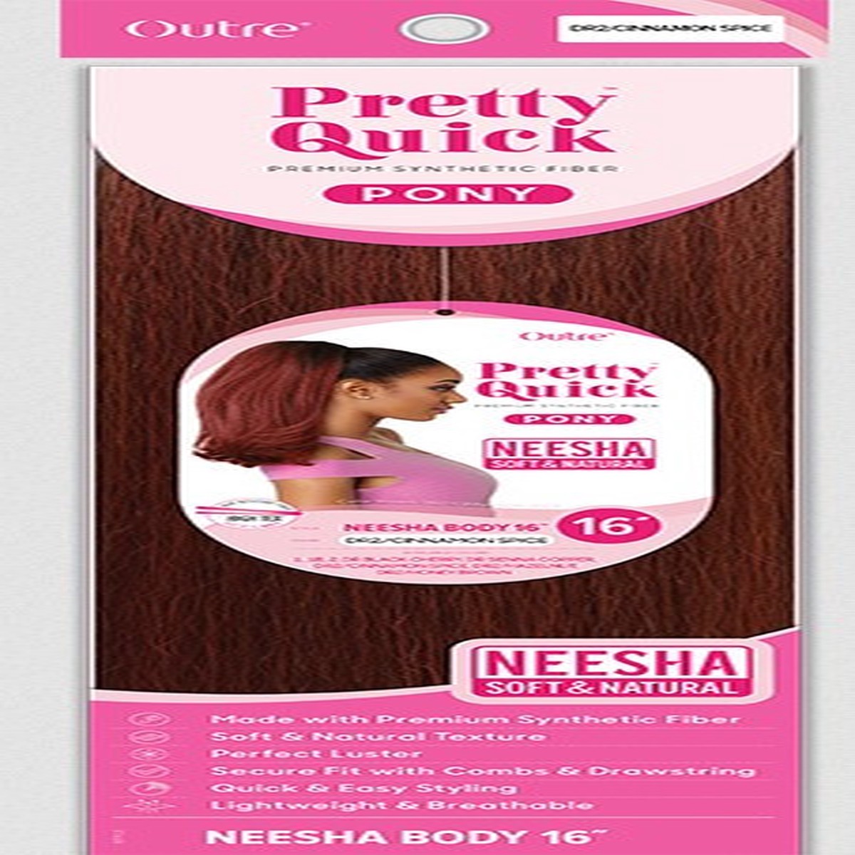 Outre Pretty Quick Pony "Neesha Body 16" #1B