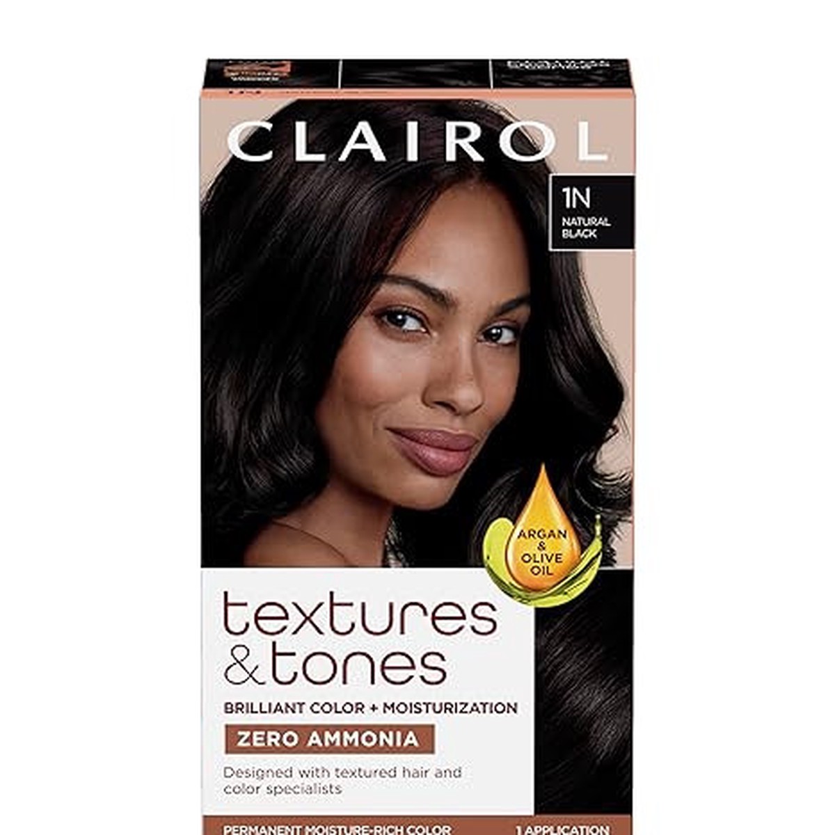 Clairol Textures & Tones #1N