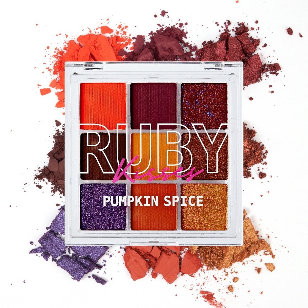 Ruby Kisses Pumpkin Spice Makeup Pallete #RMPS15D