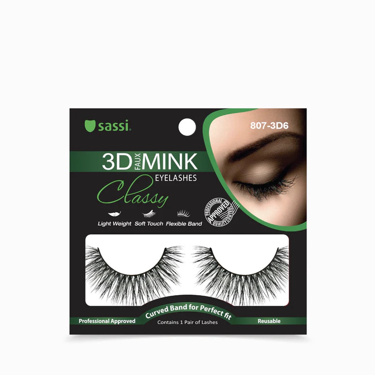 Sassi 3D Faux Mink Lashes 807-5D6
