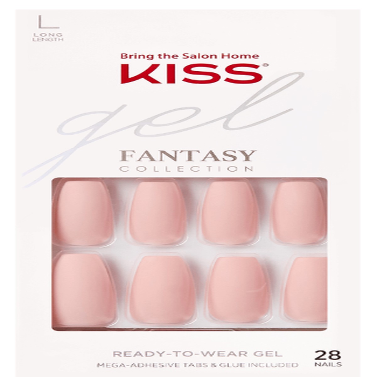 Kiss Gel Fantasy L Nails #FS04