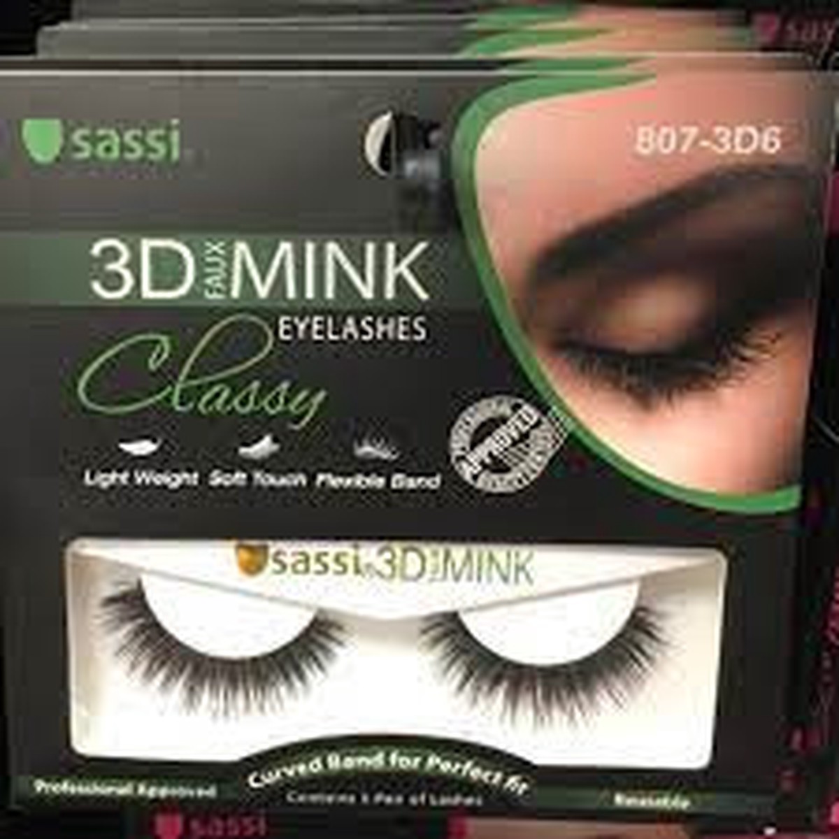 Sassi 3D Faux Mink Lashes 807-3D6