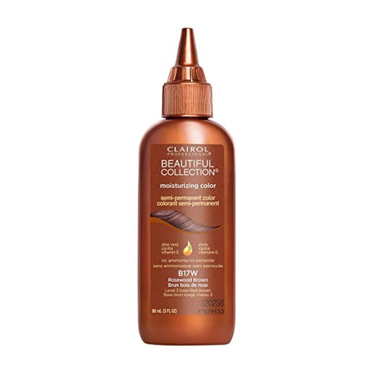 Clairol Beautiful Collection B17W Rosewood Brown