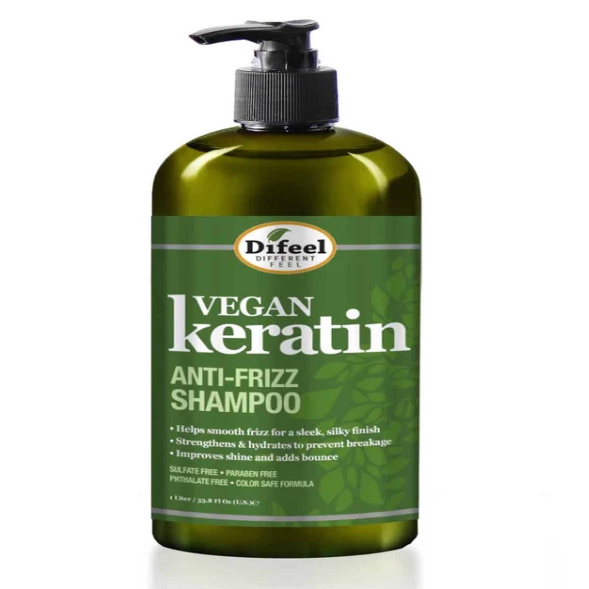 Difeel Vegan Keratin Shampoo 33.8 fl oz