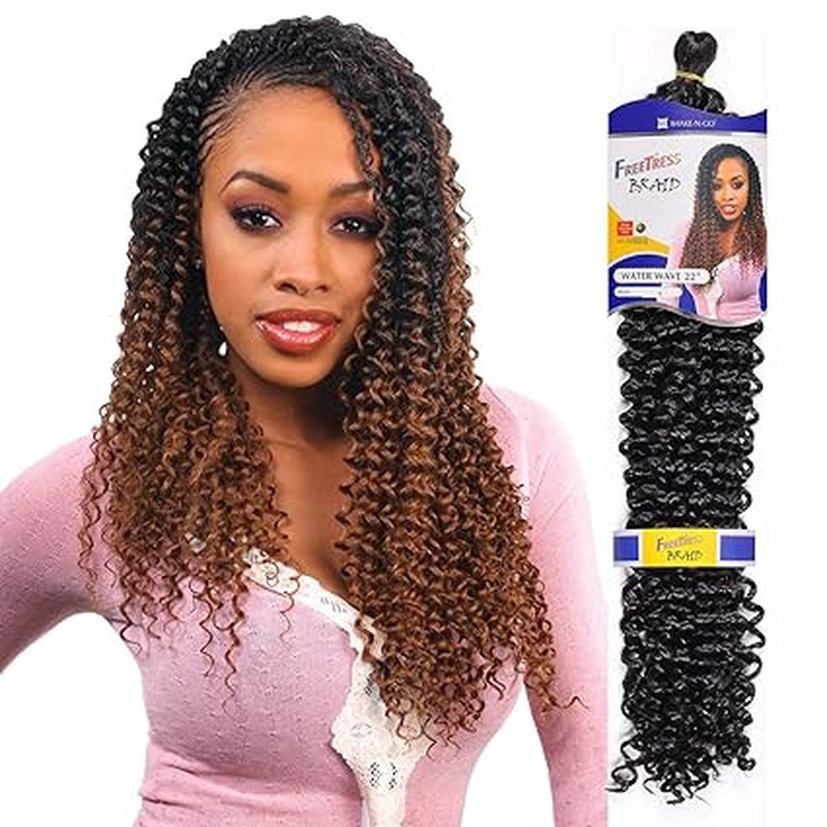 Freetress Water Wave 22" #Red