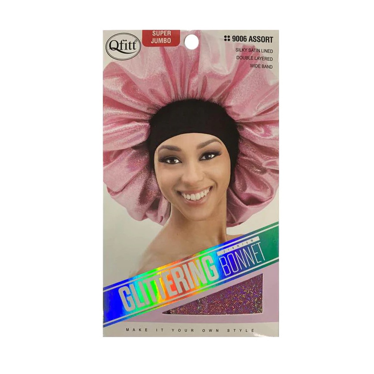 Qfitt Glittering Bonnet Super Jumbo 9006