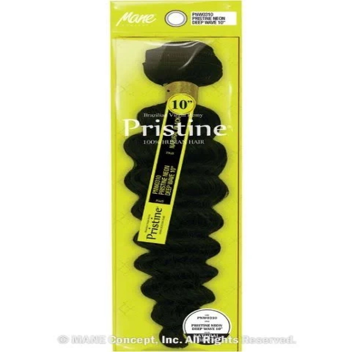 Pristine Deep Wave 12" #Natural Black