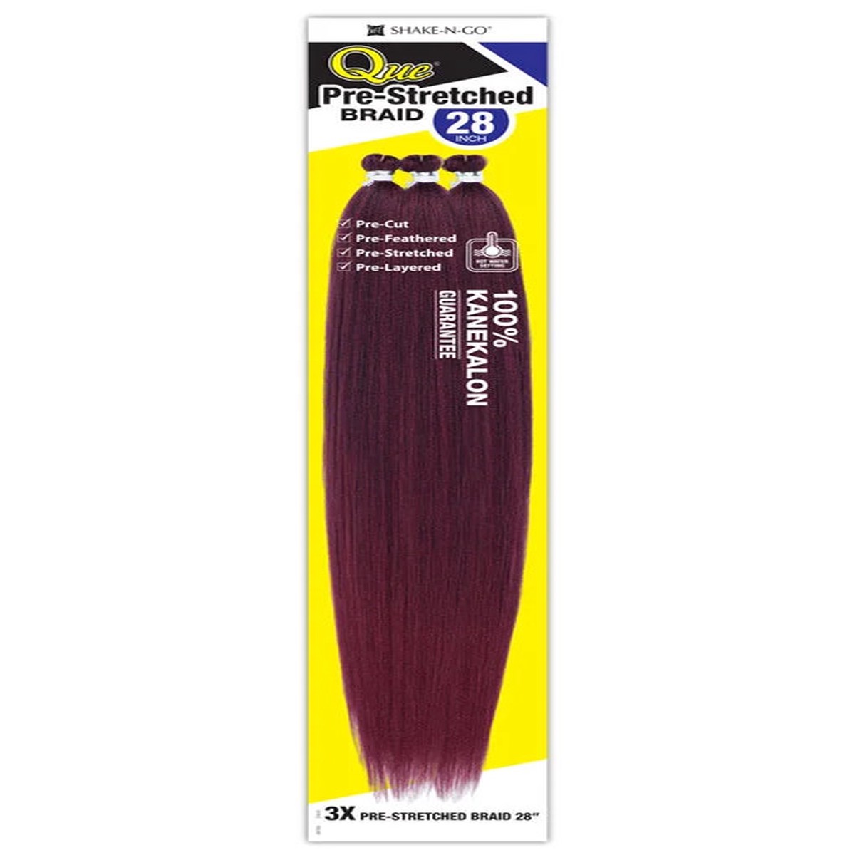 Que 2 Braid HR 28"