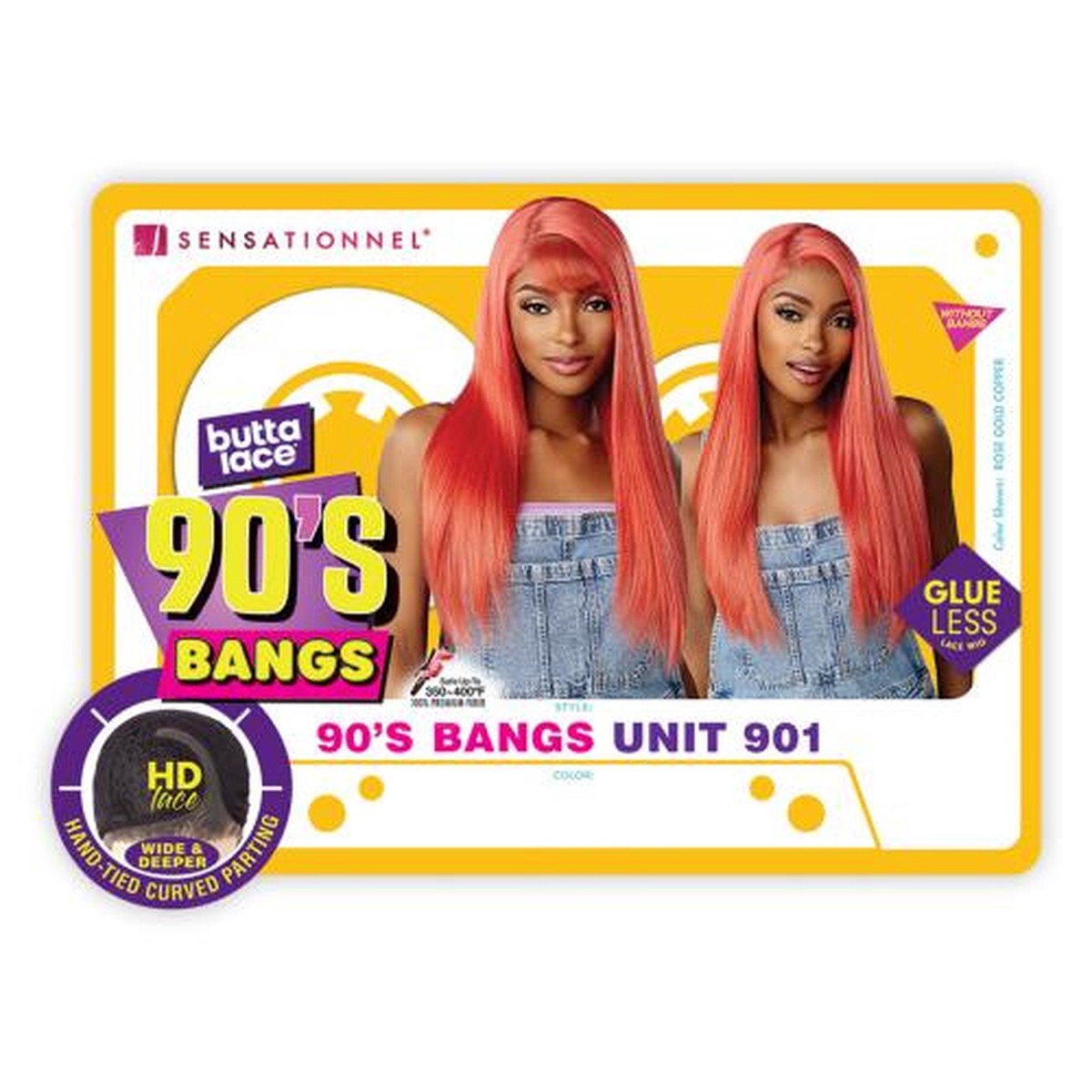 Sensationnel Buttalace 90's Bangs Unit 901 #1B