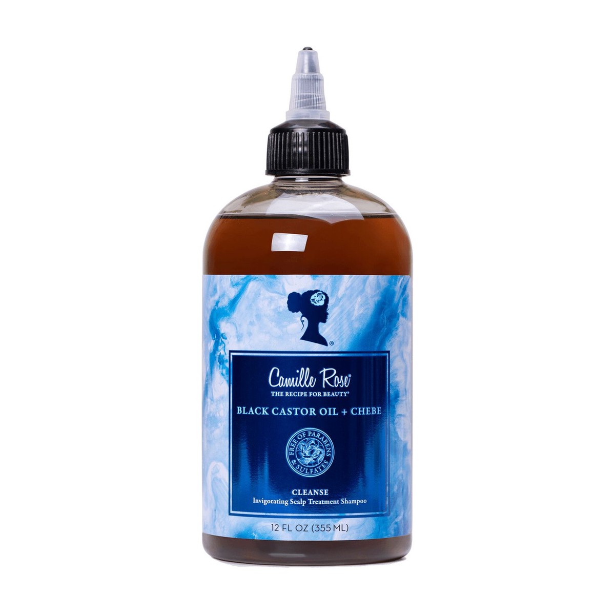 Camille Rose Black Castor Oil & Chebe Shampoo 12oz
