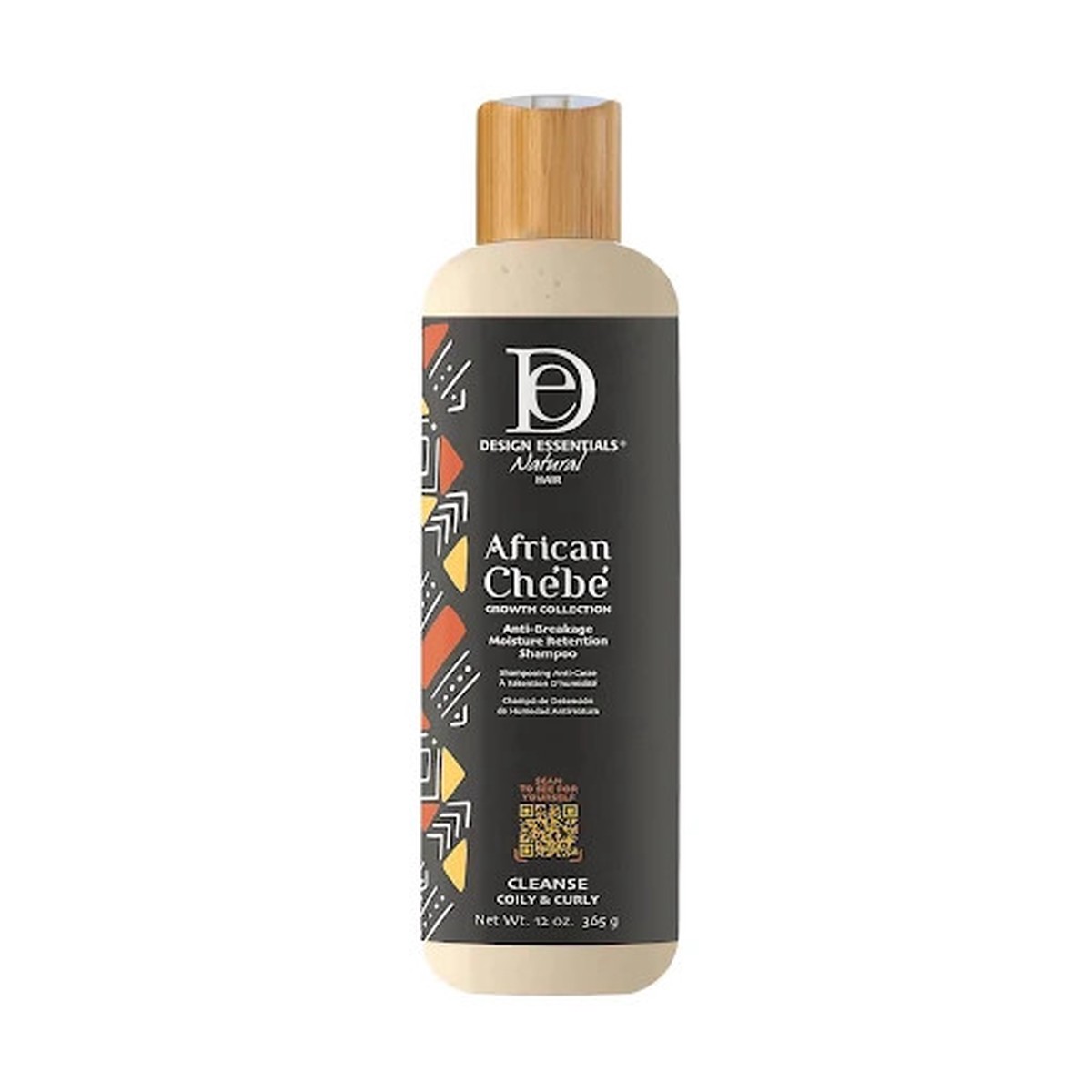 Design Essentials Natural African Chebe Anti-Breakage Shampoo 12oz