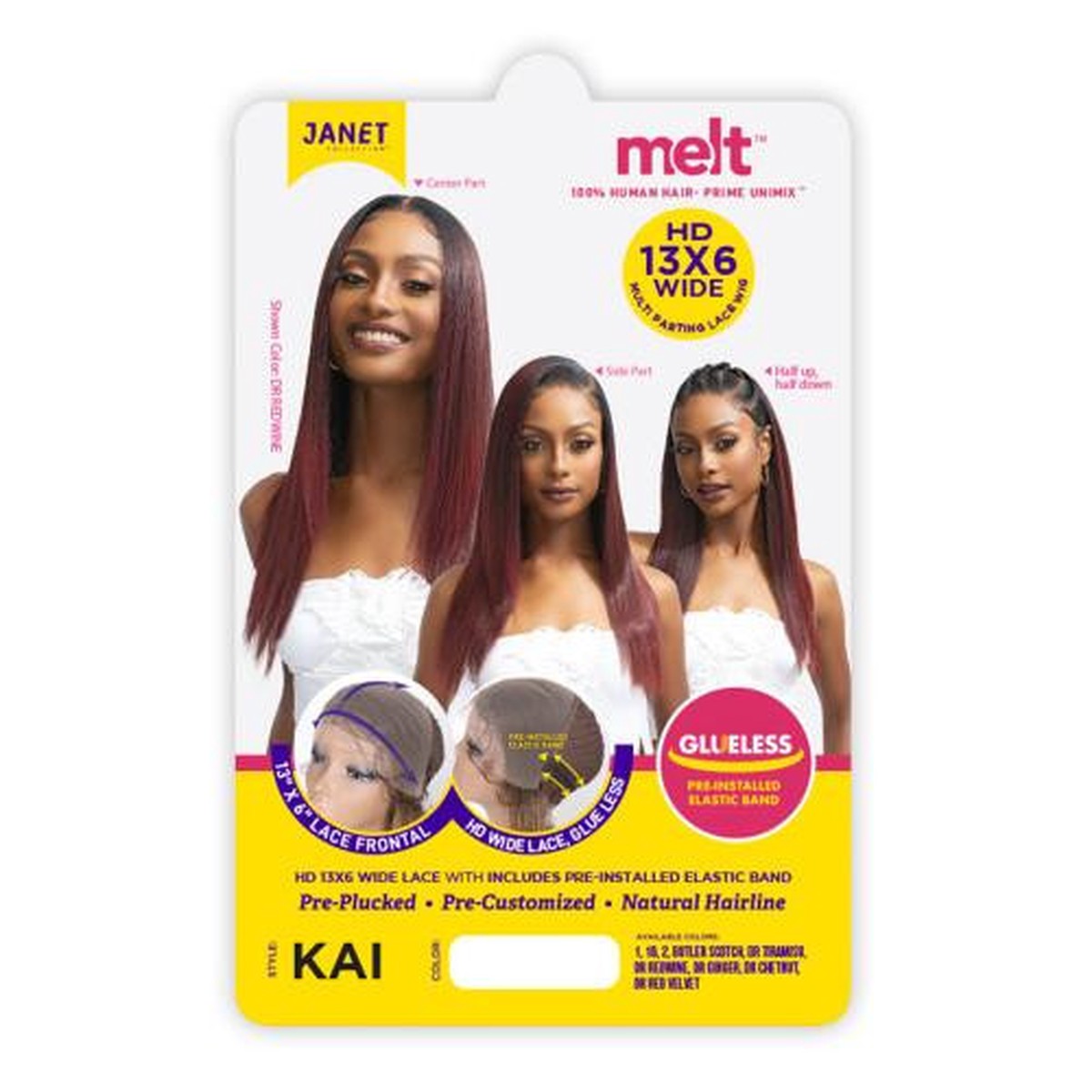 Janet Melt HD 13x6 WIDE "Kai" #1