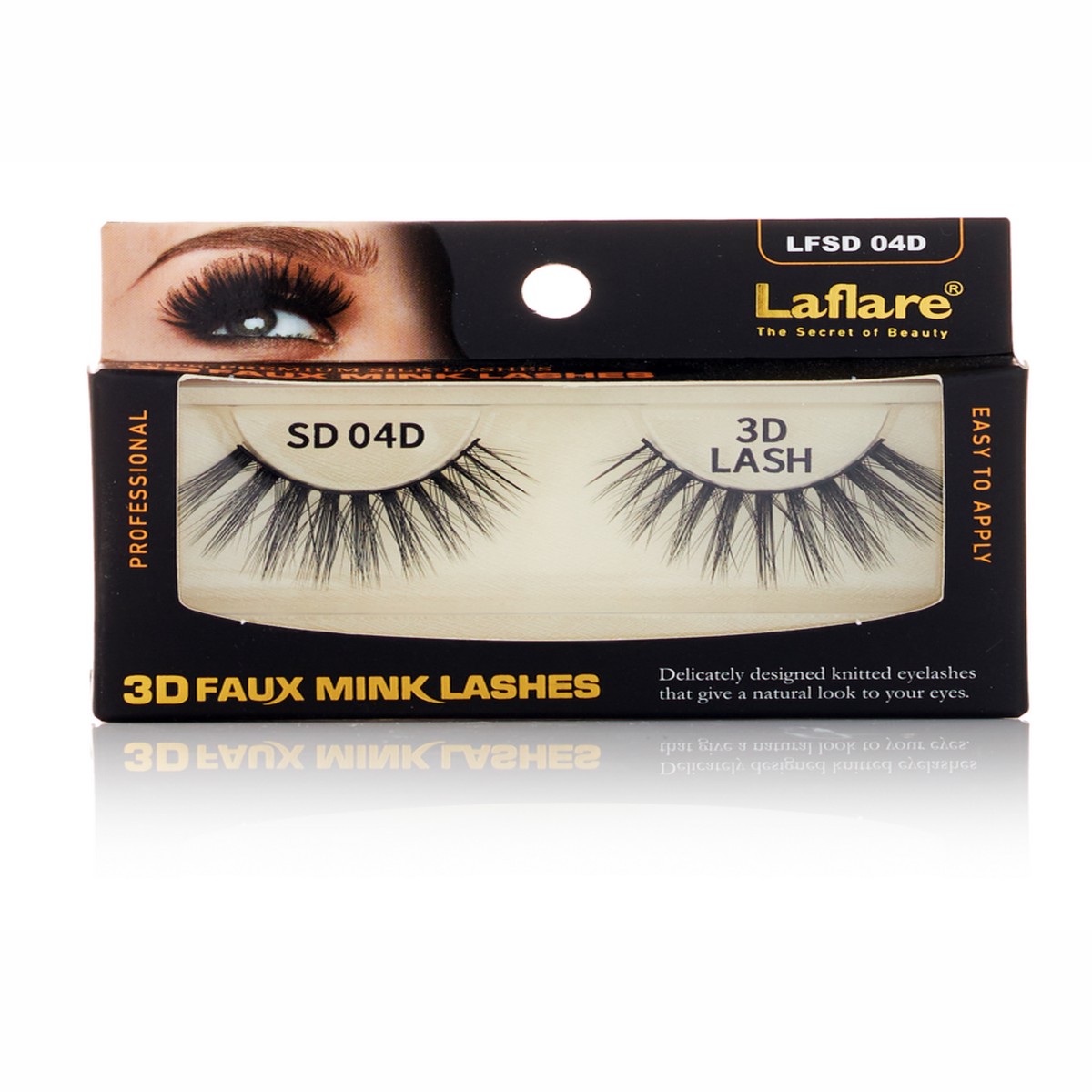 Laflare 3D Faux Mink Lashes LFSD 4D