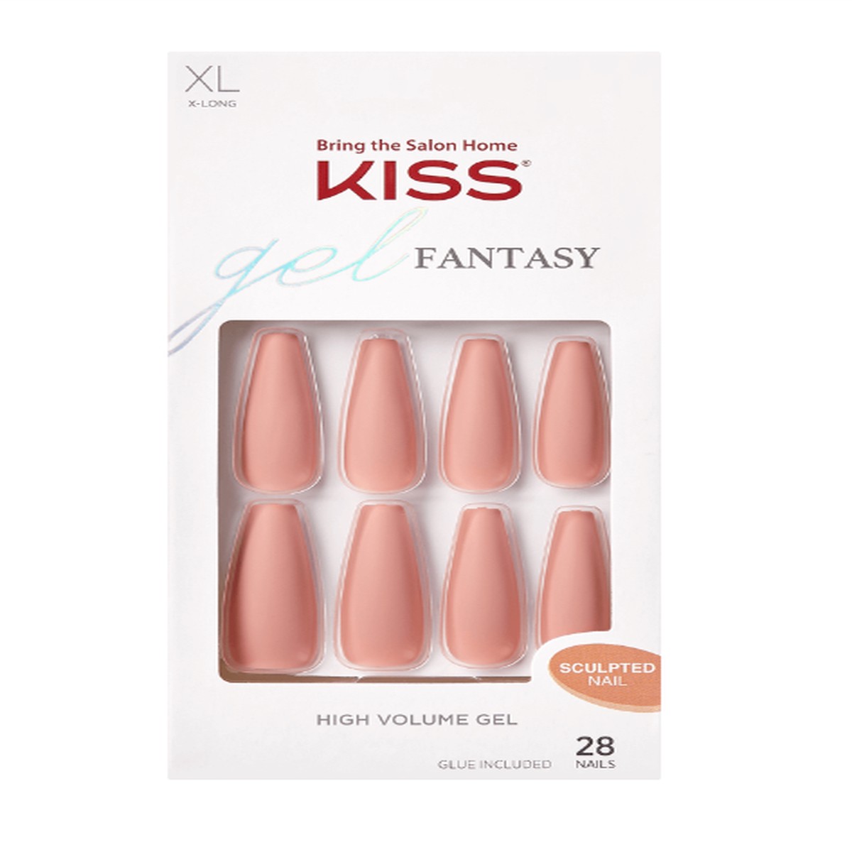 Kiss Gel Fantasy Xtra-Long Press-On Nails #KGFS07