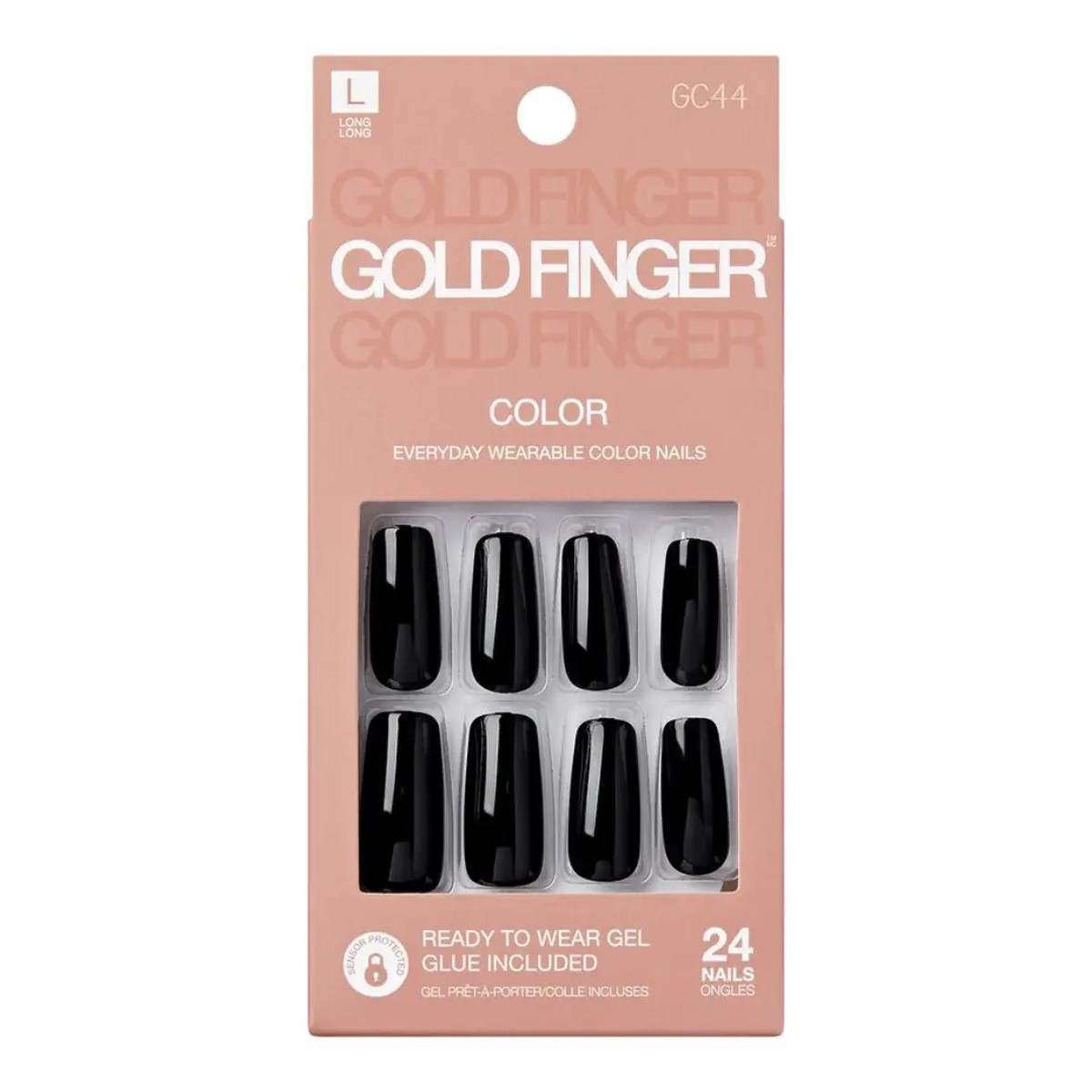 Gold Finger Nails #GC44