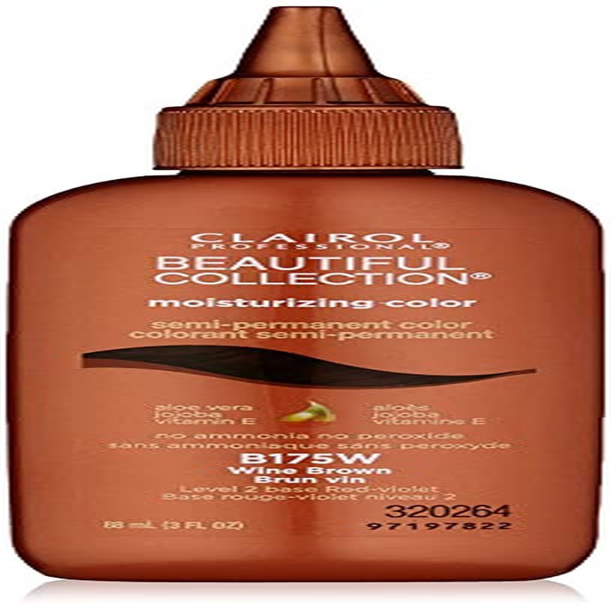 Clairol Beautiful Collection B175W Wine Brown