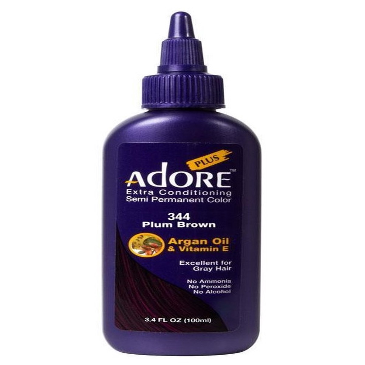 Adore Plus 344 Plum Brown 3.4 oz