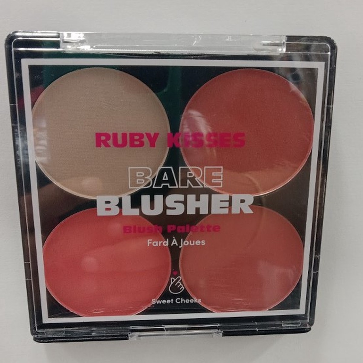 Ruby Kisses Blush Palette "Livin' Bare" #RK02