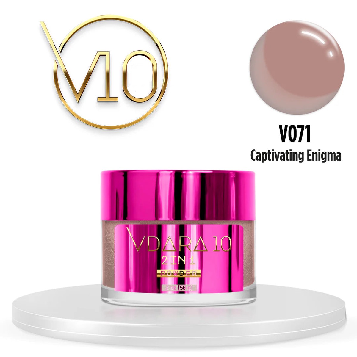 Vdara10 V071 Powder - Captivating Enigma