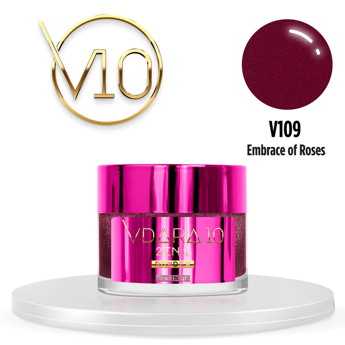 Vdara10 V109 Powder - Embrace of Roses