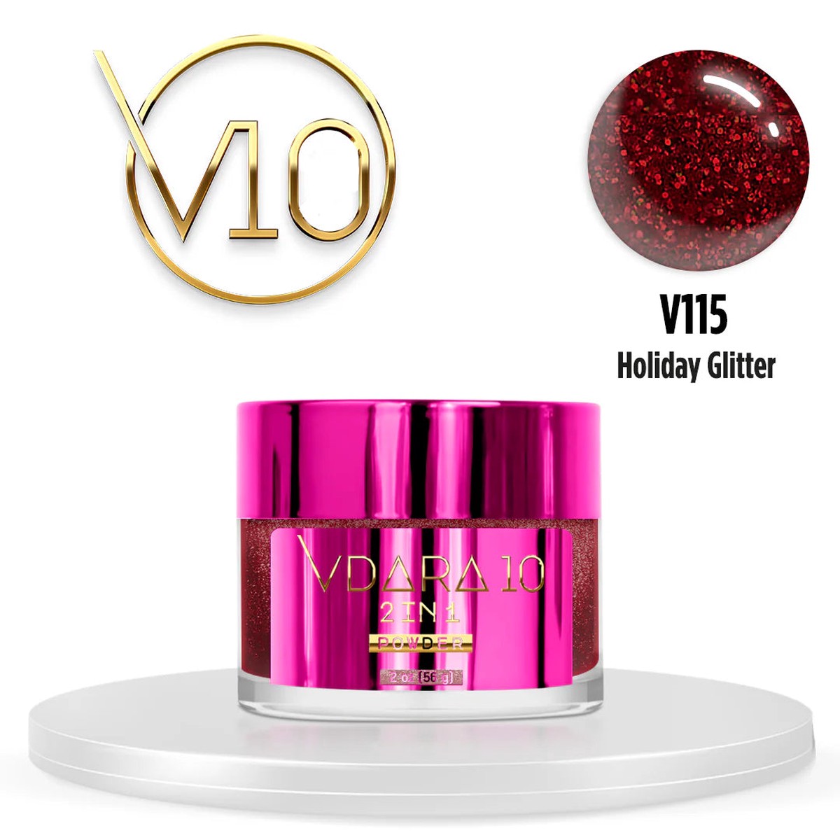 Vdara10 V115 Powder - Holiday Glitter