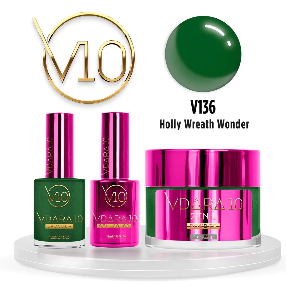 Vdara10 V136 Trio - Holly Wreath Wonder
